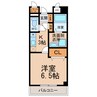 アークヒルズ 1Kの間取り