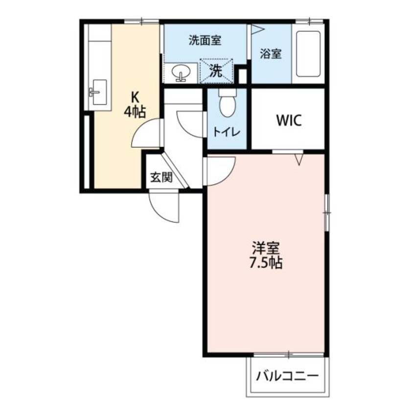間取図 サンライズ小牧中央