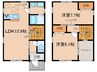 ネーブルスクエア 2LDKの間取り