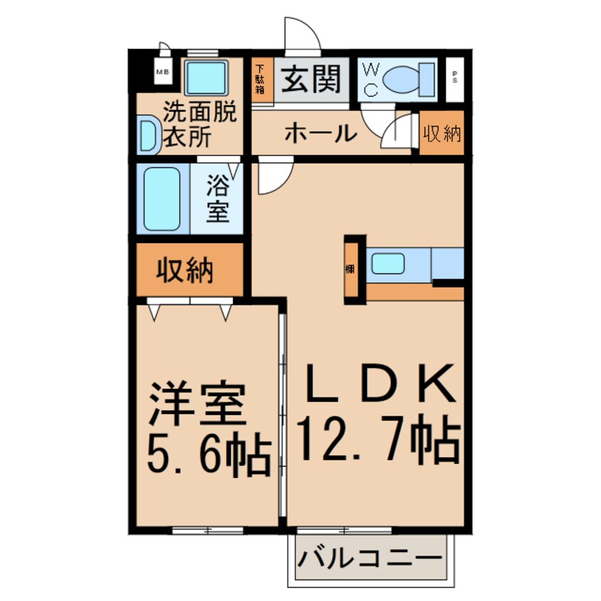 間取図 アメージングＡ・Ｂ