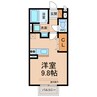 グリーン 1Rの間取り