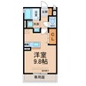 グリーン 1Rの間取り