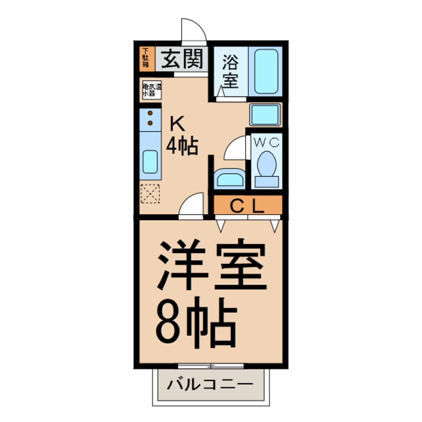 間取図 サン・friends藤島