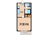 SunnyHeights川西 1Kの間取り