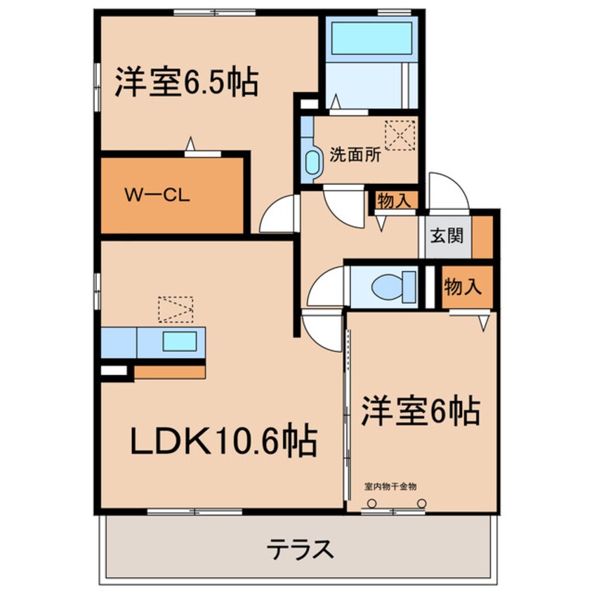 間取図 シャンクス