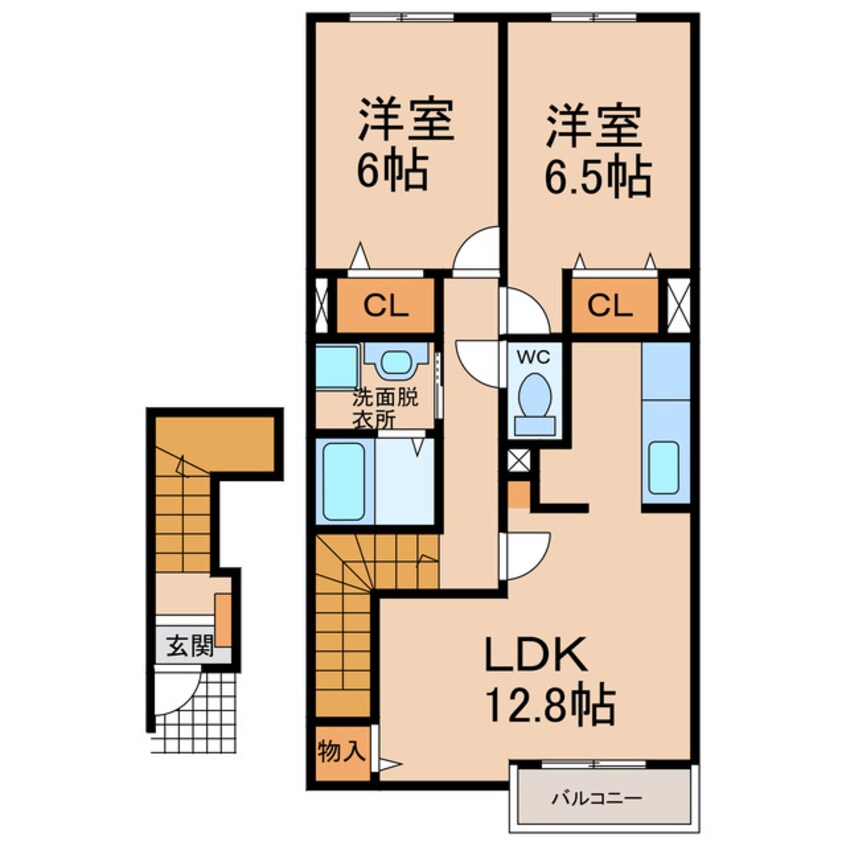 間取図 ブルックV