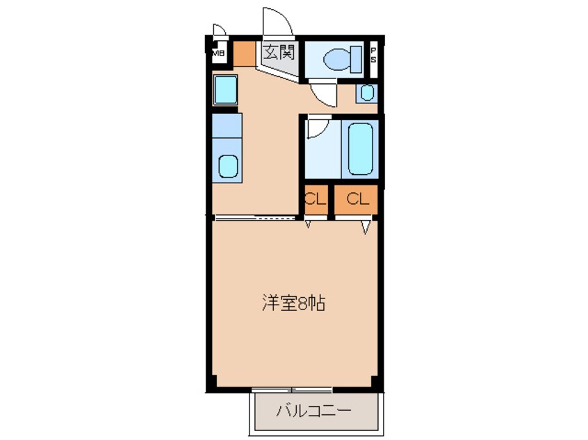 間取図 SurPlusOne公園のよこ