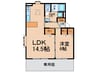ソシア 1LDKの間取り