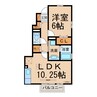 ベスタ 1LDKの間取り