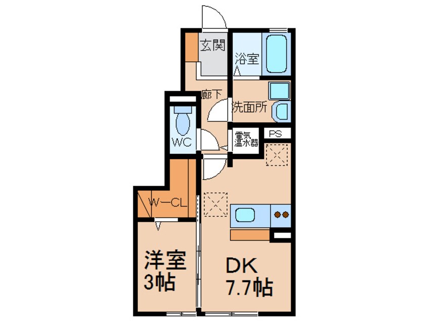 間取図 レジデンス芽