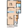 ＦＥＲＩＯ 1LDKの間取り