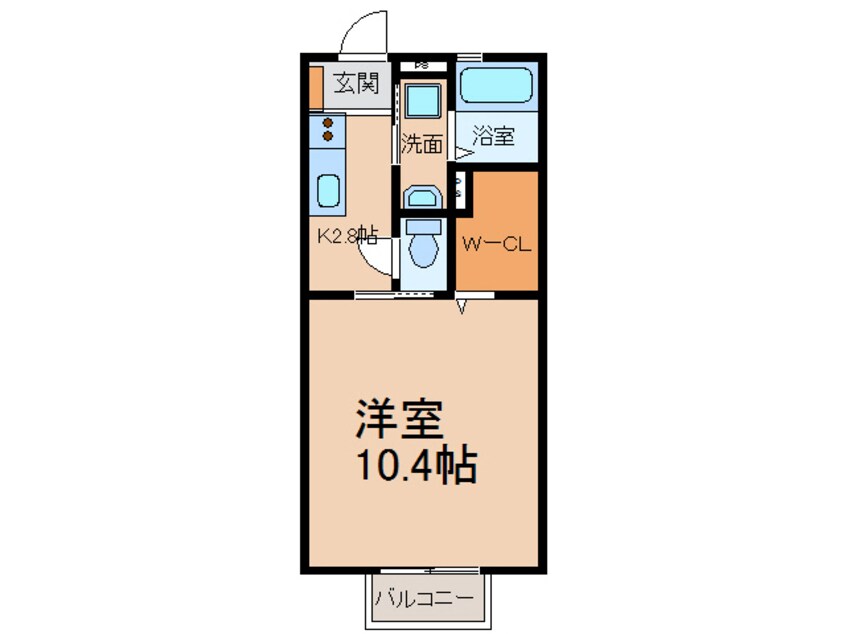 間取図 プラウド岩崎