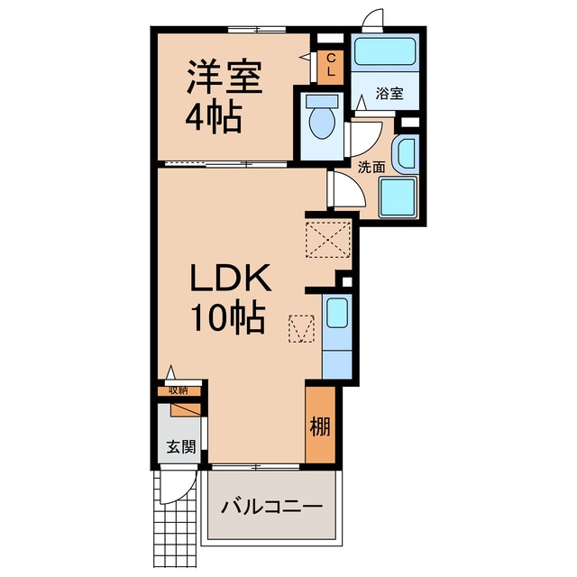 間取り図 メゾンドゥ　Ｓｏｌｅｉｌ