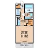Ｗｉｎｄ（ヴィント） 1Kの間取り