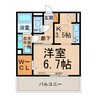 Loco　Moco Ⅱ 1Kの間取り