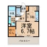 Loco　Moco Ⅱ 1Kの間取り