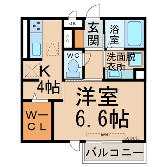 間取図 ＨＥＤＩＡＲＤ(ｴﾃﾞｨｱｰﾙ)