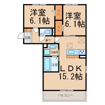 間取図 メゾン・ソレイユ