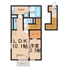 De Manoir 1LDKの間取り