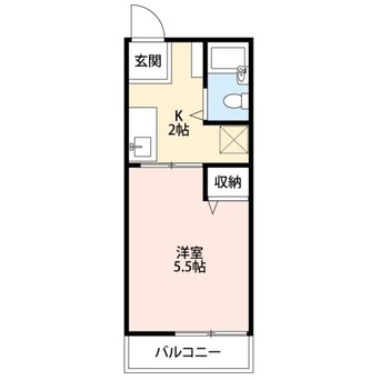 間取図 ロワール（中央）