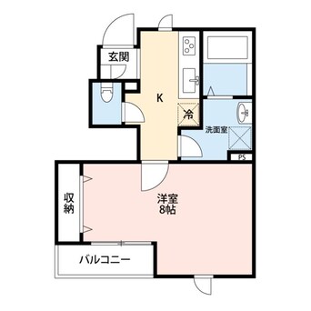間取図 リーブル　木下