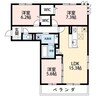 Liebelei 3LDKの間取り