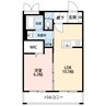 グランツ羽黒 1LDKの間取り