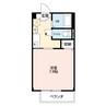 リヴュール 1Rの間取り