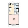 SunnyCourtMIMOSA A棟 1Kの間取り