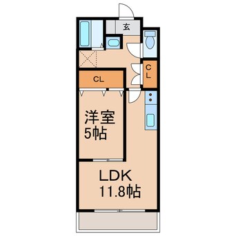 間取図 クローバー