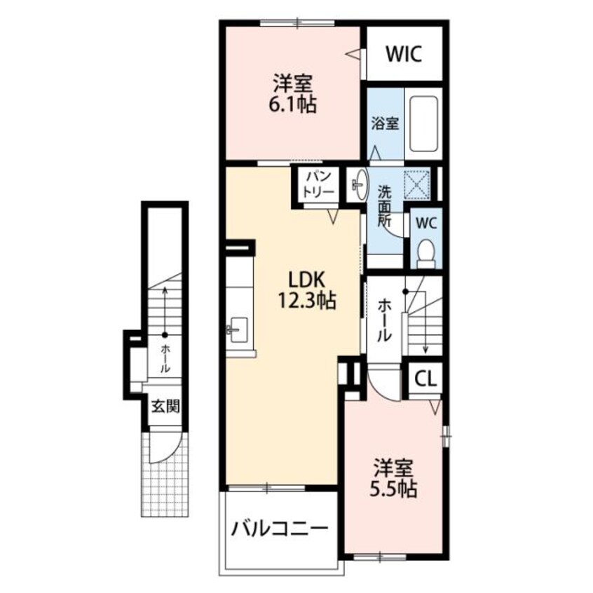 間取図 ル・シエル　Ⅰ