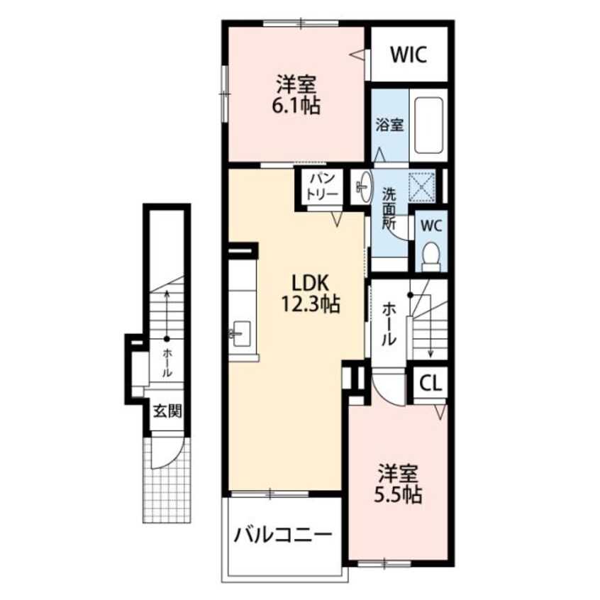 間取図 ル・シエル　Ⅱ