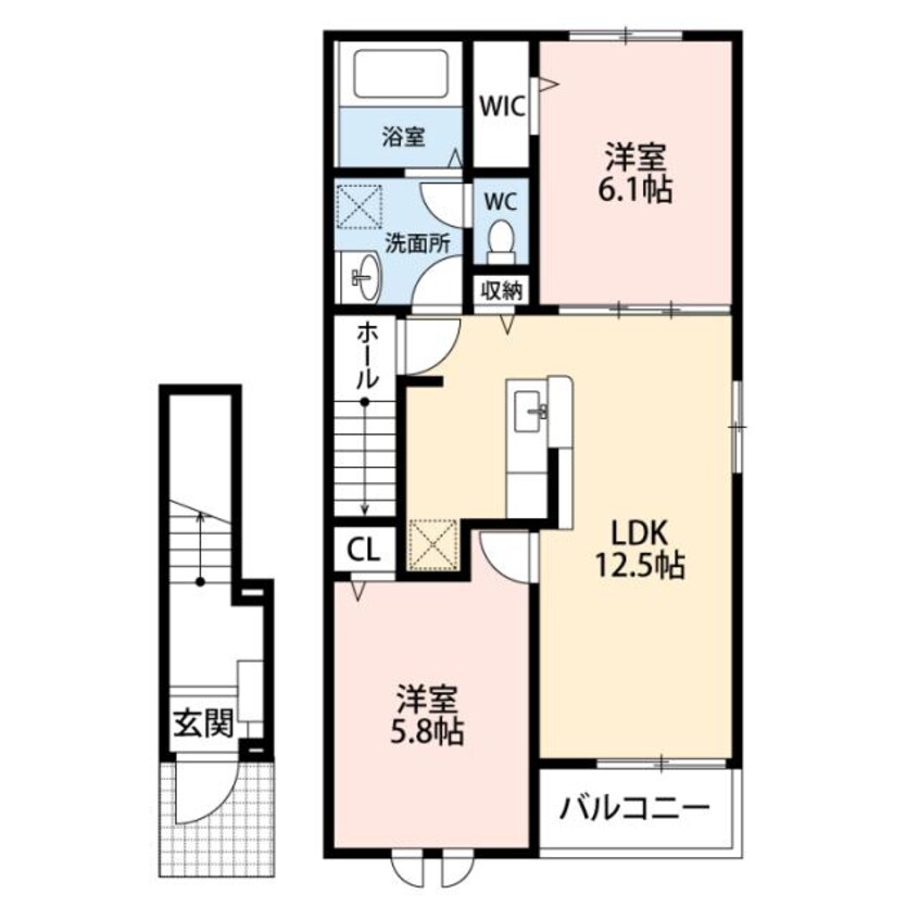 間取図 ル・ボワ