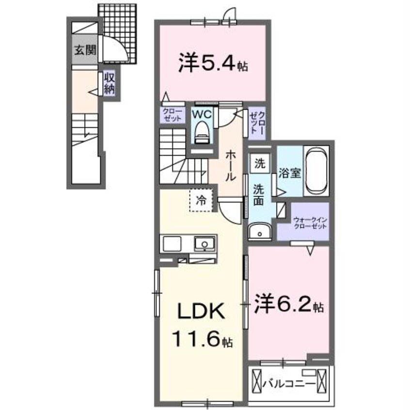 間取図 スクエア　ヴィラⅠ