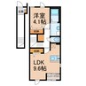 アヴェニールM（avenir M） 1LDKの間取り