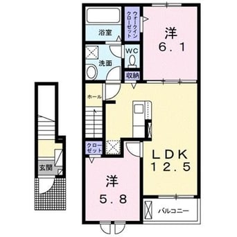 間取図 バイオレット