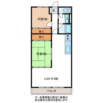 間取図 サンヴィレッジ