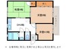 名鉄広見線/新可児駅 徒歩18分 2階 築34年 3DKの間取り