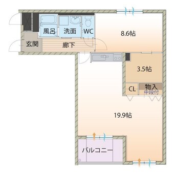 間取図 EDELRAUM