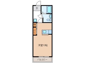 間取図 名鉄広見線/御嵩駅 徒歩8分 1階 築16年