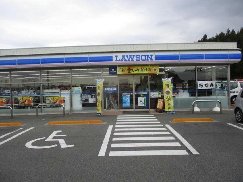 ローソン可児柿田店(コンビニ)まで472m サンローズ　Ａ