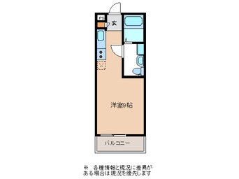 間取図 高山本線（岐阜県内）/古井駅 徒歩4分 2階 築16年