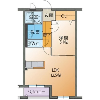 間取図 ハートフルマンション　ルーナ