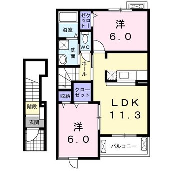 間取図 ハピネスユー可児