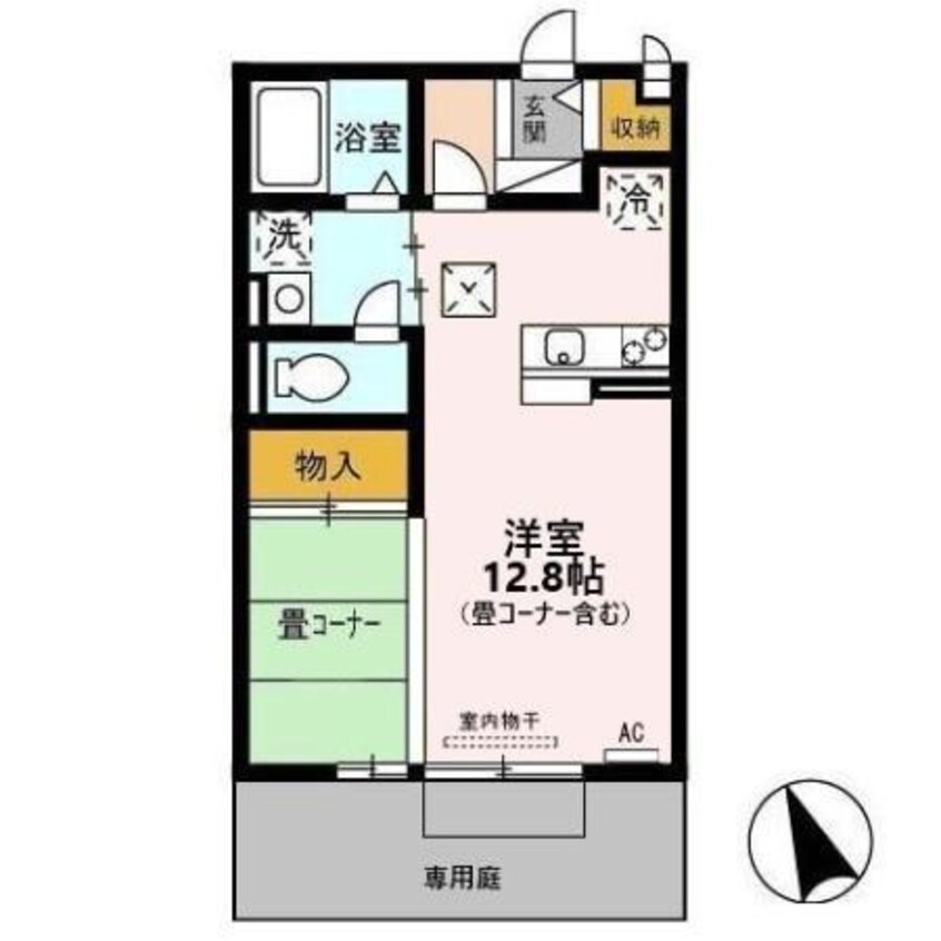 間取図 villa yamate　B