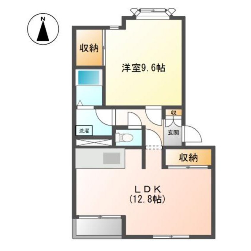 間取図 メゾン　アルカディア