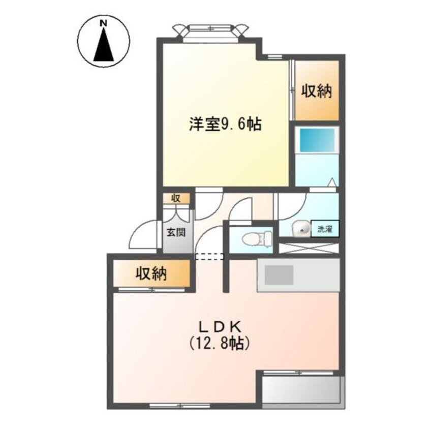 間取図 メゾン　アルカディア