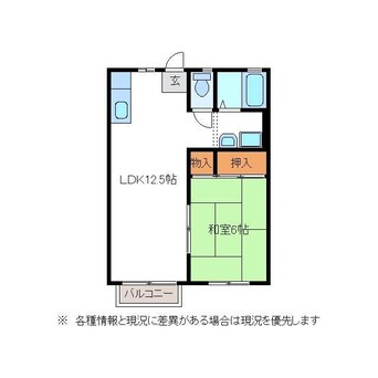 間取図 高山本線（岐阜県内）/美濃太田駅 徒歩19分 2階 築30年