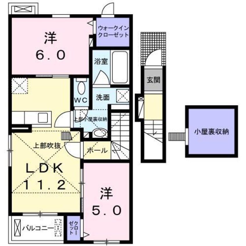 間取図 セピアコート　Ⅰ