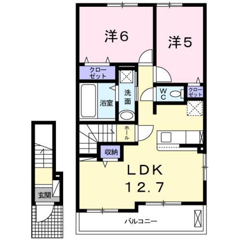 間取図 ピュアガーデンＭ　Ⅰ